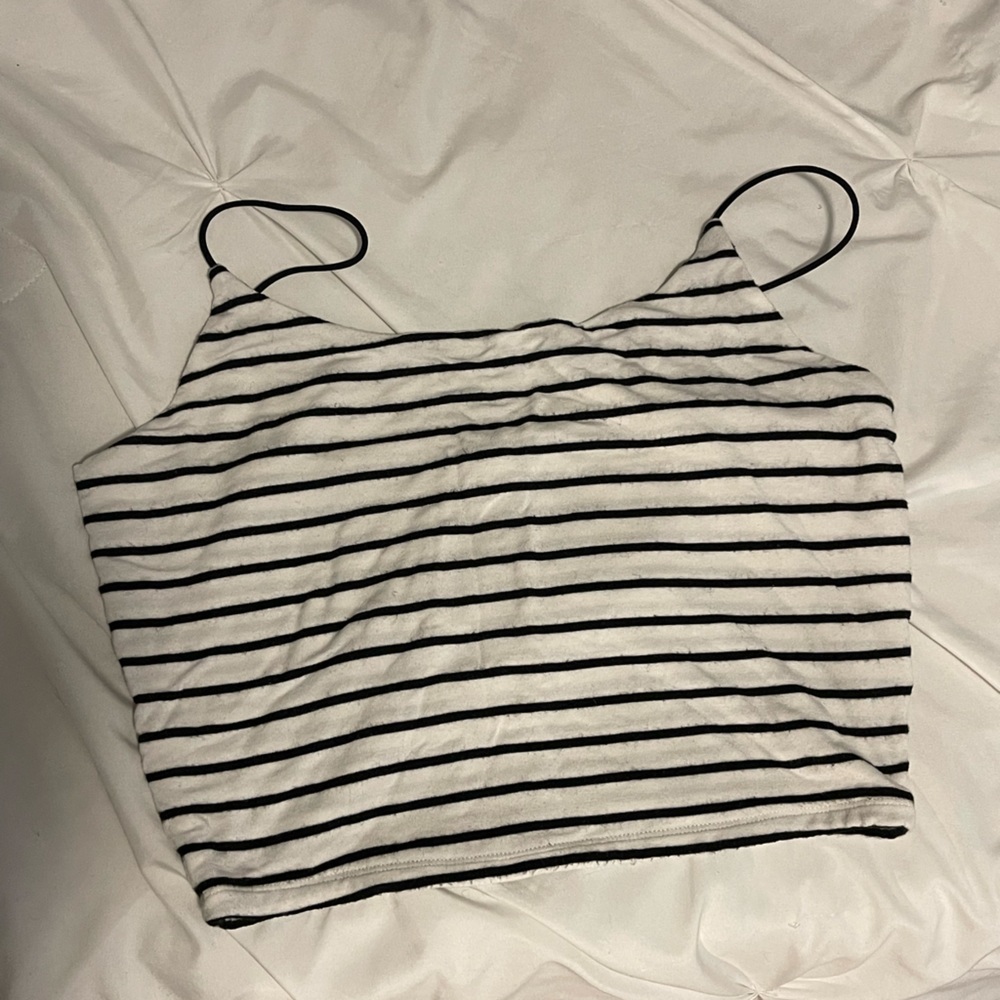 Stripped tank top